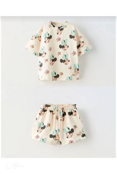 Soft kids Summer Top and Bottom Set