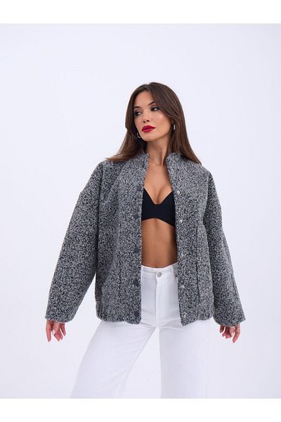 Leyaa Winter Jacket - Gray - Relaxed fit