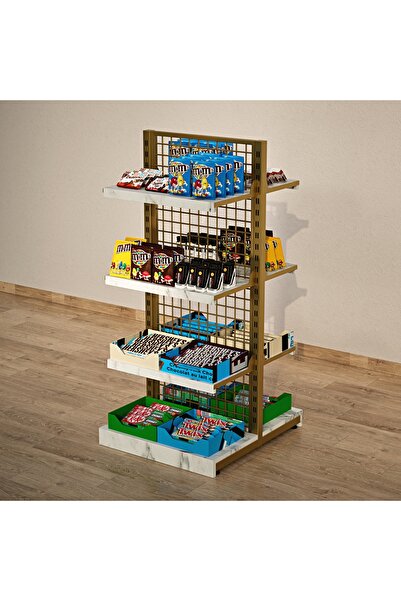 RAF MARKETİ RAFLI LÜX ORTA REYON, TELLİ RAFLI ORTA REYON 65*140