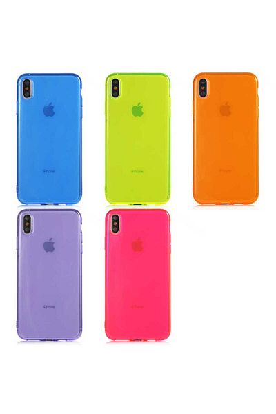 HTstore حافظة Zore Mun سيليكون متوافقة مع iPhone XS Max 6.5