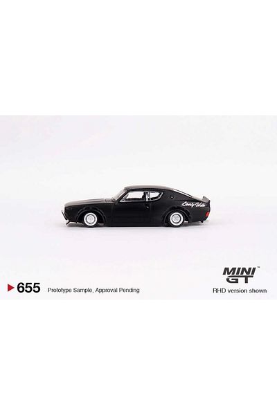 mini gt 1/64 Nissan Skyline Kenmeri Liberty Walk Matt Black