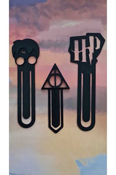 teteoka Set of Harry Potter Themed Bookmarks (3 Pieces)