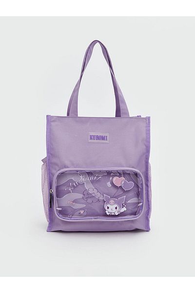 LC Waikiki Lilac Kuromi Printed Girl's Shoulder Bag