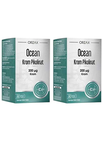 Ocean Krom Pikolinat 20 Mcg 90 Kapsül 2 Adet