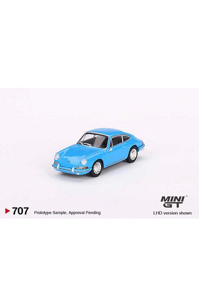 mini gt 707 Porsche 901 1963 Quickblau Lhd Model Car