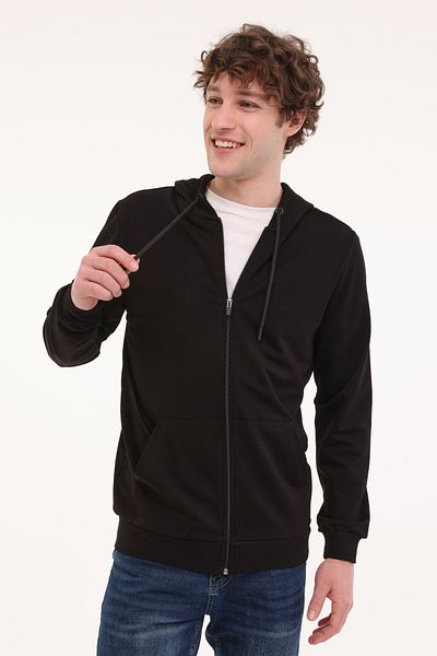 Kinetix Mb 18Sn87 5Fx Black Men's Tracksuit Top
