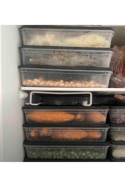 Turqstore Refrigerator Organizer 9Lt (4Pcs 1Lt- 2Pcs 2.5Lt)