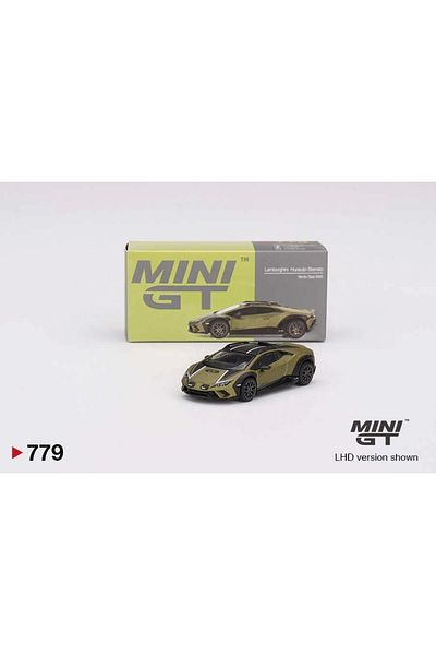 mini gt 779 لامبورغيني هوراكان ستراتو فيردي جيا مات