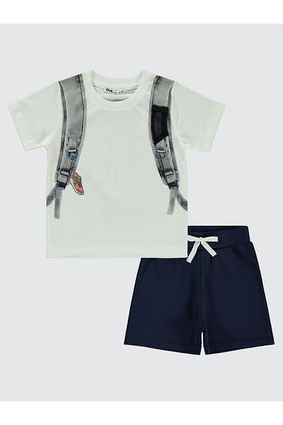 Civil Boys 2-5 Years Old Boy Suit Ecru