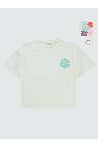 Civil Girls Girl's T-Shirt 10-13 Years Ecru