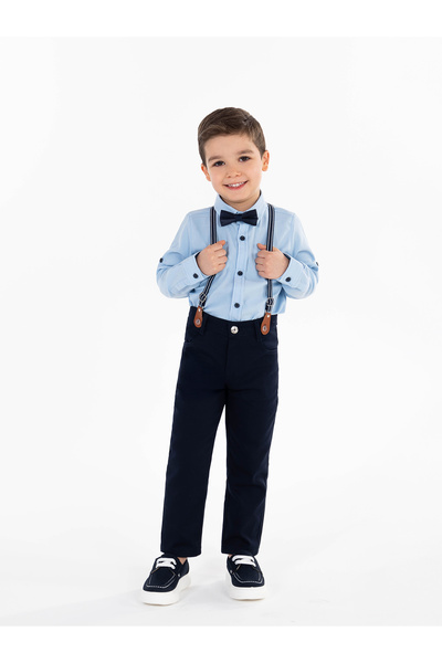 Civil Boys Erkek Çocuk Gömlek 2-5 Yaş Mavi