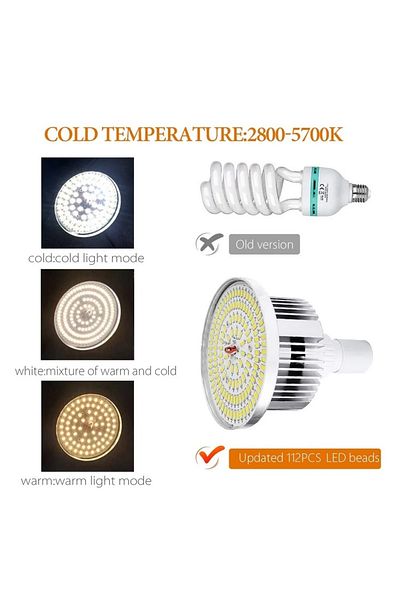glanfen طقم تصوير استوديو مع 2 مصباح LED بقوة 380 واط وحقيبة حمل لتسجيل الفيديو