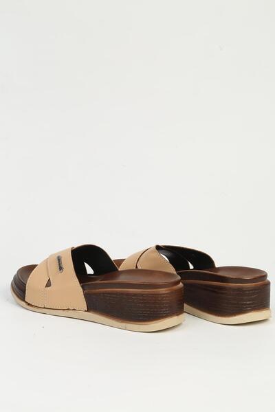 Pierre Cardin ® |   Pc-7423 - 3485 Beige Women's Slippers