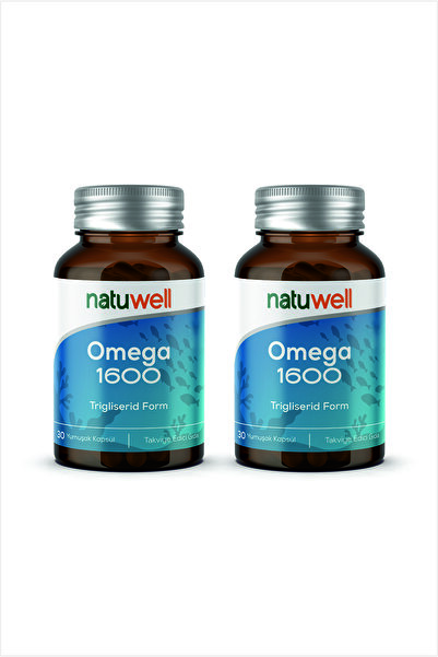 Natuwell 2'li Omega-3 1600 Balık Yagı