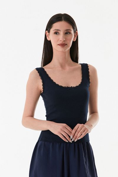 Fulla Moda Basic δαντελένιο κορμάκι
