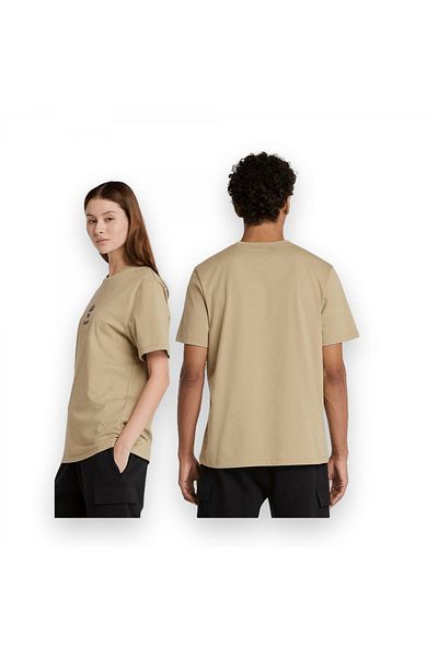 Timberland Yellow Mixed Logo Dress Men T-Shirt