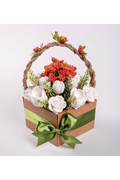 Genel Markalar Sepette Narçiçeğim Buketi Kokulu Taş Aranjmanı