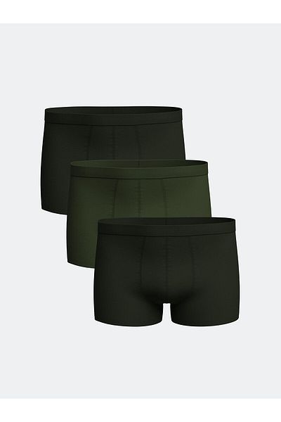 LC Waikiki Standard Fit Cotton Flexible Ανδρικό Boxer 3 τεμαχίων