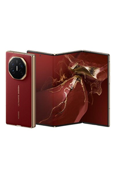 Huawei هاتف Mate XT GREENLAN-L29EK سعة 16 جيجابايت وذاكرة داخلية سعة 1 تيرابايت باللون الأحمر وتقنية LTE باللغة العربية