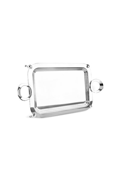 Karaca 40 cm Rectangular Steel Tray Table