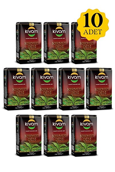 Kıvam Dökme Çay Kırmızı Dem 500 gr x 10 adet