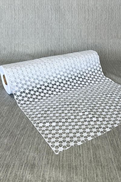 Pimula home Acoperire transparentă din PVC Dulap anti-alunecare Acoperire raft din dantelă anti-alunecare - 1009-İ-Fagure
