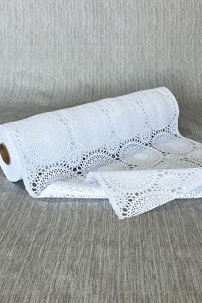 Pimula home Acoperire transparentă din PVC, anti-alunecare, în interiorul dulapului, dantelă anti-alunecare, capac pentru raft - 1009-H-Dantelă