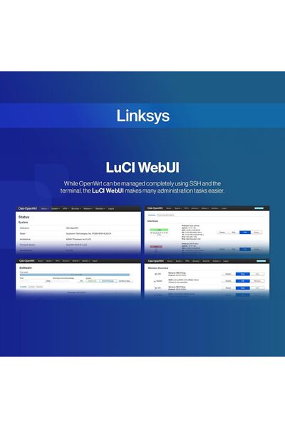 Linksys Velop WRT Pro 7 Tri-band WiFi 7 Router, up to 10680 Mbps, OpenWrt, 2.5 Gbps WAN