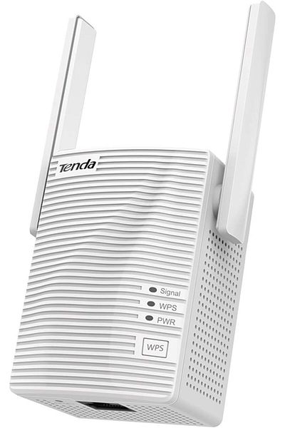 Tenda يغطي موسع نطاق WiFi A15 AC750 مساحة تصل إلى 1200 قدم مربع و20 جهازًا بسرعة تصل إلى 750 ميجابت في الثانية مع شبكة WiFi ثنائية النطاق