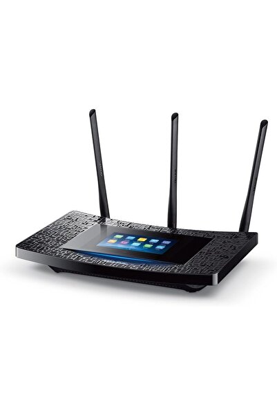 TP-LINK جهاز توجيه AC1900 Gigabit بشاشة تعمل باللمس وواي فاي