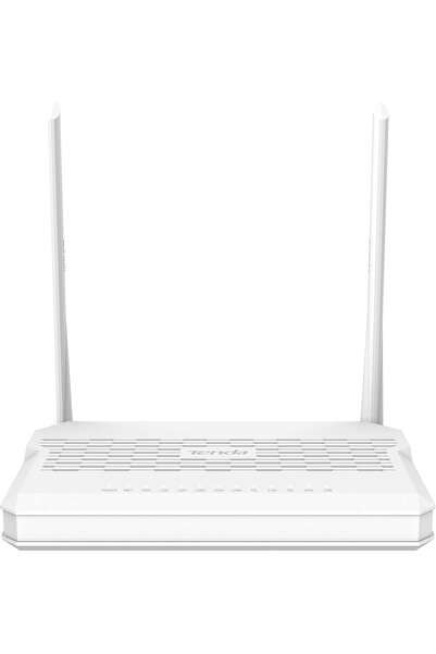 Tenda HG9 AC1200 Dualband GPON ONT Router, 4 Gigabit Ports, 2x6dBi Antennas (White)