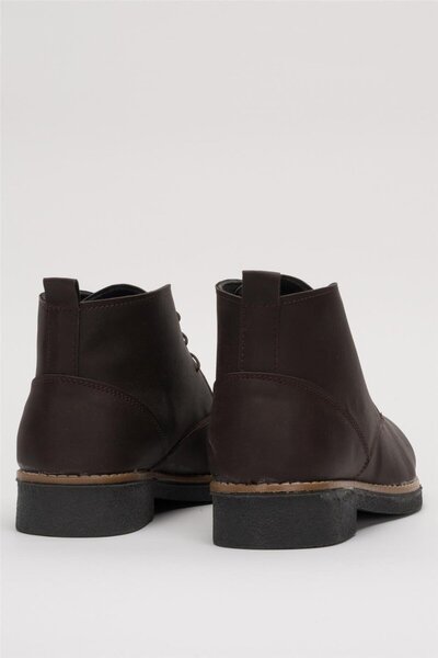 Liger Classic Lace-Up Ankle Men's Boots Brown