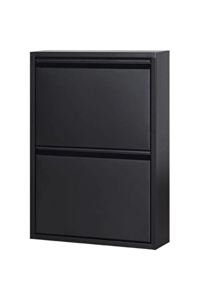 Starmet 2'li Metal Ayakkabılık Siyah