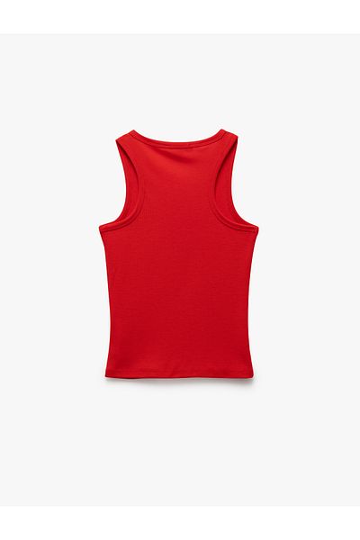 Koton Sleeveless Crew Neck Viscose Blended Basic Women's Undershirt