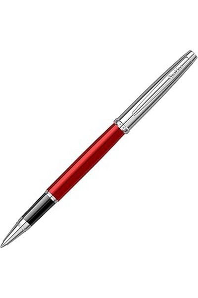 Mu Art Semi Chrome Red Scrikss Metropolis 800 Rollerball Pen