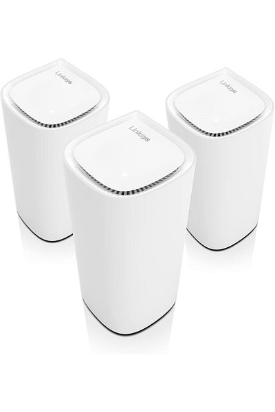 Linksys Velop Pro WiFi 6E Mesh MX6203-KE Tri-Band System - Cognitive Mesh Device with 6 GHz Access B