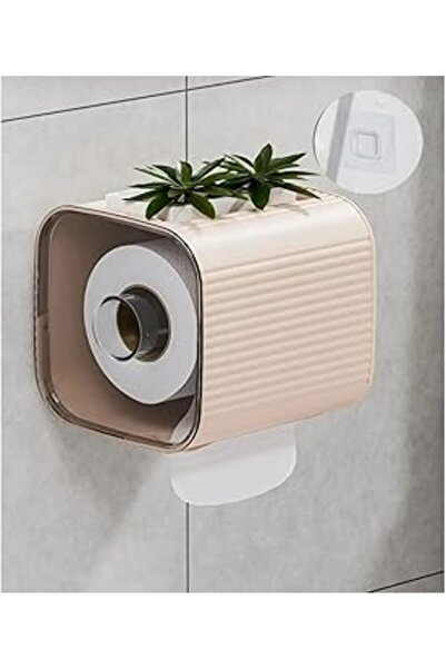 MAGNESİA Suport pentru role de toaletă cu curea adezivă (crem)