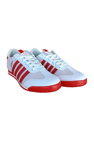 Liger Unisex Casual Sneakers White - Red