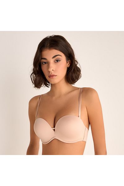 FAV حمالة صدر بالكونيت بحزام قابل للتعديل مع إغلاق بخطاف وعين