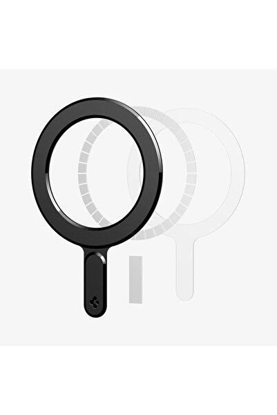 Spigen Placă cu inel magnetic pentru funcție de rezervă MagSafe MagFit Black ...