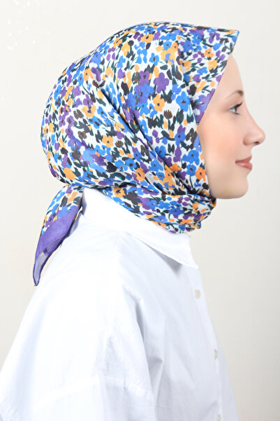 Eşarppark Lux Soft Pamuklu Eşarp 4040-200 Mor