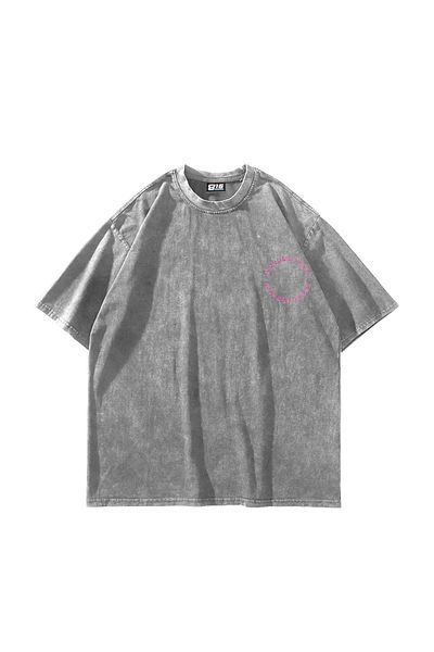 Sekizbiraltı Λευκό μπλουζάκι με στάμπα Wonder Years Unisex Oversize