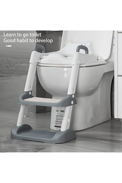 Yelajoy Potty Training Toilet with Safe Handles, Non-Slip, Safe, Comfortable, Foldable Seat for Toddler