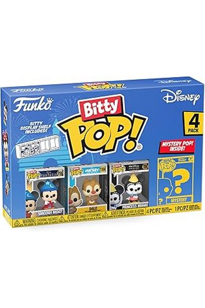 Funko frtshop ميكي 4PK - شخصية الساحر بيتى بوب العصرية الجديدة 985310