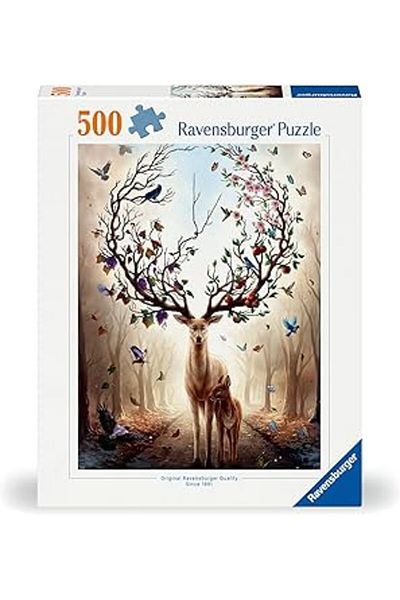 Siloin Ravensburger 500p puzzle mysterious deer, puzzle