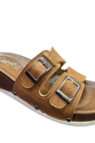 CAPRİ MODA Γυναικείες άνετες καθημερινές παντόφλες ορθοπεδική σόλα