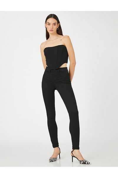 Koton Jeans Slim Fit ψηλόμεσο Skinny Leg - Carmen Jean
