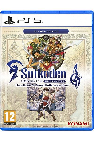 KONAMI Suikoden I&II HD Remaster Day 1 PS5