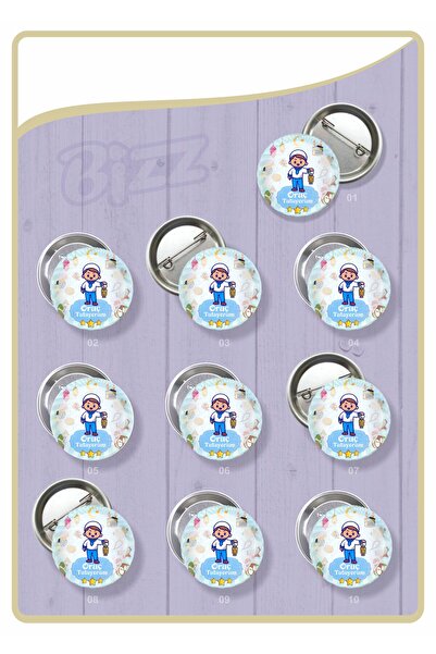 B Ajans Bizz Ramazan - Oruç Tutuyorum Rozeti -03 (TOPLAM 10 PARÇA)