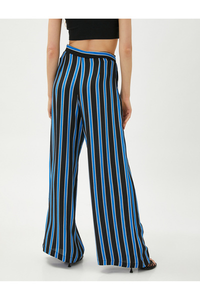 Koton Cepli Palazzo Pantolon Yandan Fermuarlı